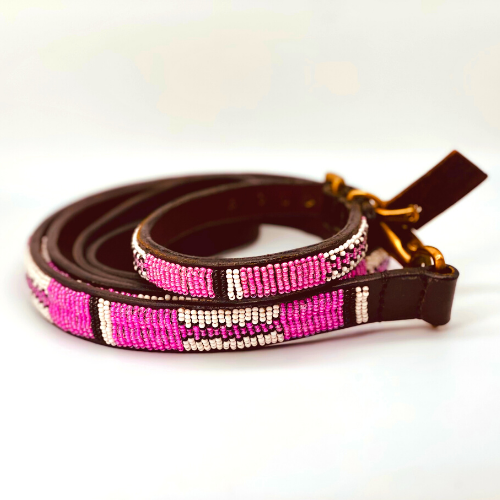 Artisan Leather Beaded Dog Leash Isla Tribes Hundehalsbänder Hundeleine Collar de perro Hunde Hund products Dog Products Beaded dog leash Dog Leash Dog Lead Leather dog leash Dog leashes Quality dog leash Lead Leashes