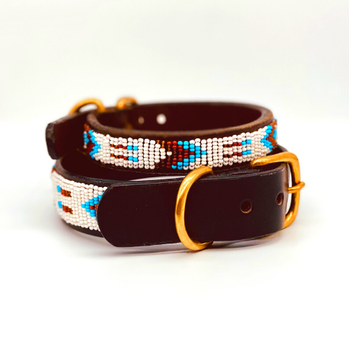 Beautiful dog Collars Funky Dog Collars Isla Tribes Dog Collars Durable dog collars Strong dog collars Long lasting dog collars Beaded dog collars Tribal dog collars Funky Dog Collars Dog Leashes Dog Leads Hundehalsbänder